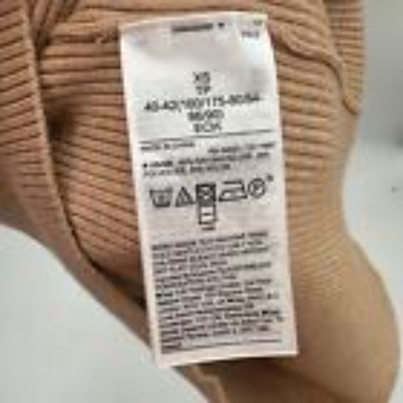 NWOT Rina Wrap Front Dress BLACK Banana Republic Sz XS - Picture 7 of 7